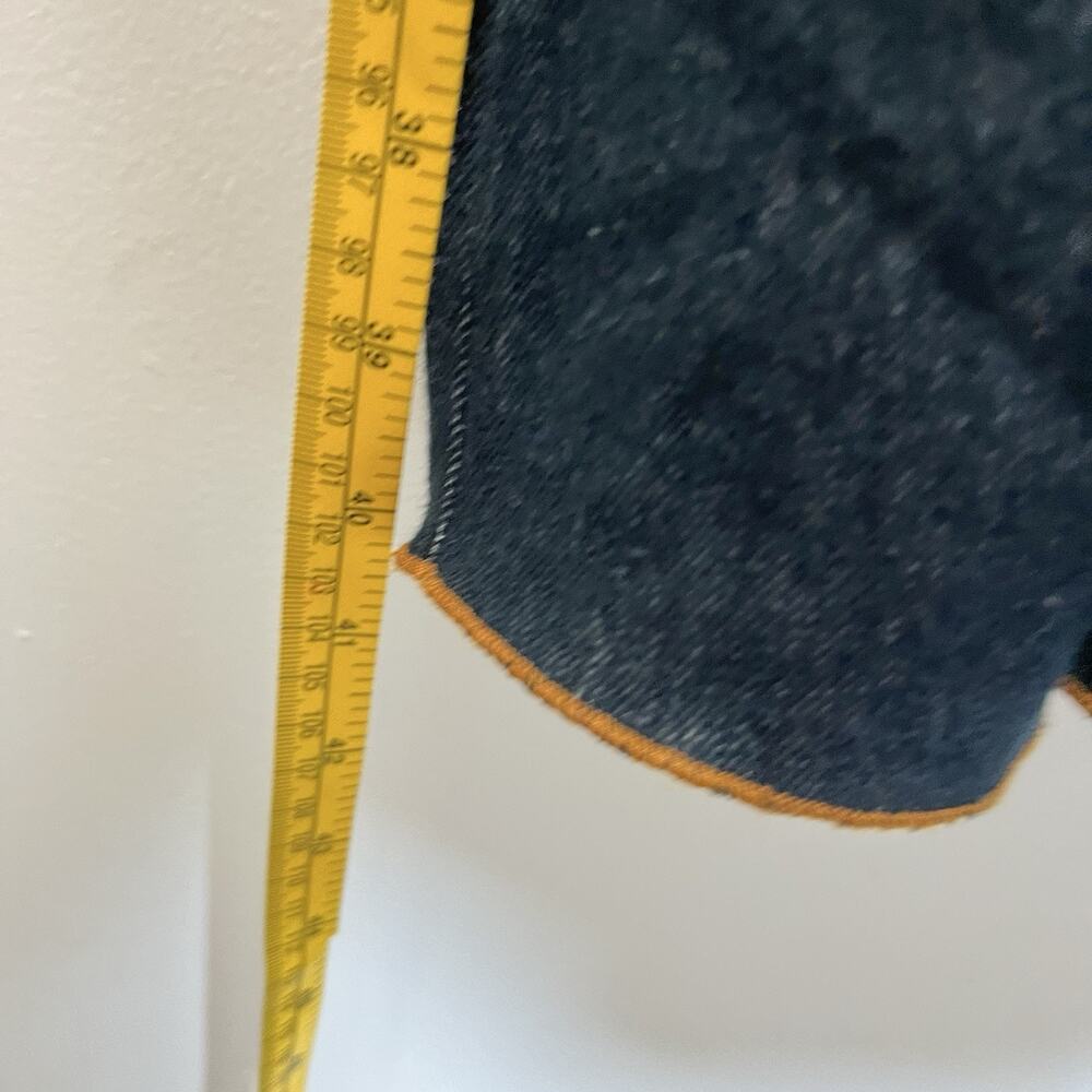 VTG Carrie Allen Twist Front Mini Dress Milkmaid Y2K V Neck - Picture 9 of 9